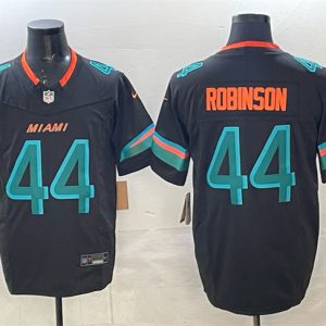 Miami Dolphins #44 Chop Robinson Black 2025 F.U.S.E. ¡°Rivalries¡± Vapor Limited Stitched Jersey