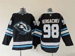 Utah Mammoth #98 Mikhail Sergachev Navy 2025 Stitched Jersey