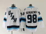 Utah Mammoth #98 Mikhail Sergachev White 2025 Stitched Jersey
