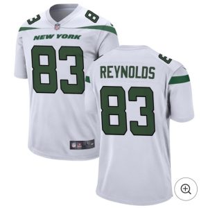 New York Jets #83 Josh Reynolds White Vapor Untouchable Limited Stitched Jersey