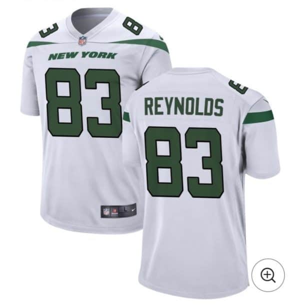 New York Jets #83 Josh Reynolds White Vapor Untouchable Limited Stitched Jersey