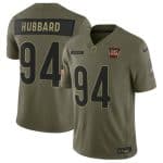 Cincinnati Bengals #94 Sam Hubbard Olive 2025 Salute to Service Limited Stitched Jersey