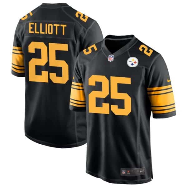 Pittsburgh Steelers ££25 DeShon Elliott Black Color Rush Vapor Untouchable Limited Stitched Jersey