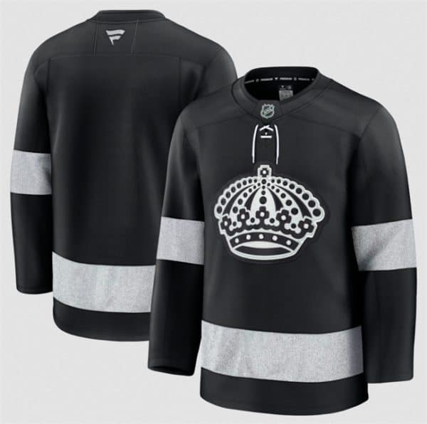Los Angeles Kings Blank Black Alternate Stitched Jersey