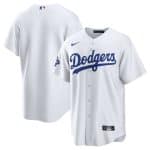 Los Angeles Dodgers Blank White 2025 World Series Champions Stitched Jersey