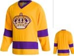Los Angeles Kings Custom Yellow Jersey