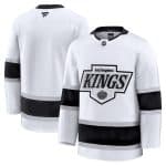 Los Angeles Kings Custom White 2024-25 Away Stitched Jersey
