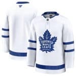 Toronto Maple Leafs Custom White 2024-25 Away Stitched Jersey