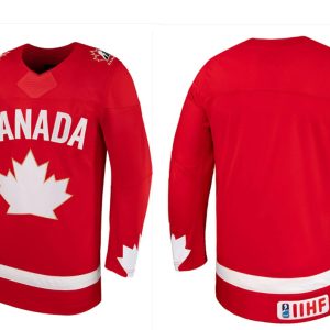 TEAM CANADA ADULT RED CUSTOM JERSEY