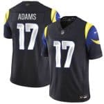 Los Angeles Rams #17 Davante Adams midnight blue 2025 F.U.S.E. ¡°Rivalries¡± Vapor Limited Stitched Jersey
