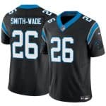 Carolina Panthers #26 Chau Smith-Wade Black 2025 F.U.S.E. Vapor Limited Stitched Jersey