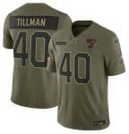 Arizona Cardinals #40 Pat Tillman Olive 2025 Salute to Service Limited Stitched Jersey