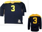 Green Bay Packers #3 Tony Canadeo 1949 long sleeve throwback style jersey