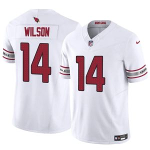 Arizona Cardinals #14 Michael Wilson White 2025 F.U.S.E. Vapor Untouchable Limited Stitched Jersey