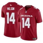 Arizona Cardinals #14 Michael Wilson Red 2025 F.U.S.E. Vapor Untouchable Limited Stitched Jersey