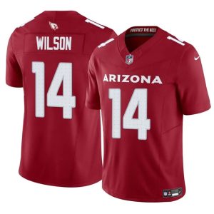 Arizona Cardinals #14 Michael Wilson Red 2025 F.U.S.E. Vapor Untouchable Limited Stitched Jersey