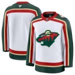 Minnesota Wild Blank White 2025 25th Anniversary Stitched Jersey