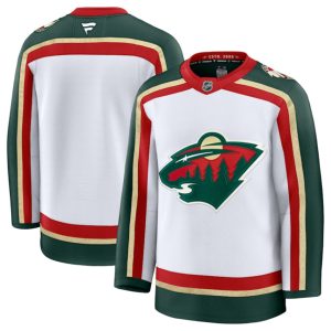 Minnesota Wild Blank White 2025 25th Anniversary Stitched Jersey