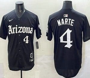 Arizona Diamondbacks #4 Ketel Marte Black Vapor Premier Limited Stitched Jersey