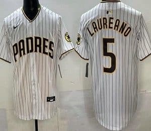 San Diego Padres #5 Ramon Laureano White Limited Jersey