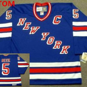 York Rangers custom CCM Vintage Away NHL Jersey