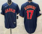 Japan #17 Yusei Kikuchi Navy 2026 World Classic Cool Base Jersey