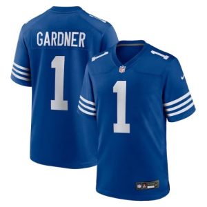 Indianapolis Colts #1 Sauce Gardner Blue Vapor Limited Stitched Jersey