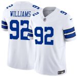 Dallas Cowboys #92 Quinnen Williams White 2025 F.U.S.E Vapor Untouchable Limited Stitched Jersey