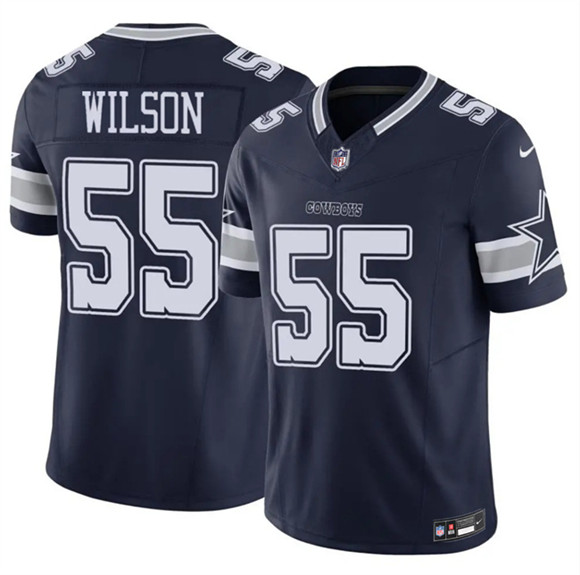 Dallas Cowboys #55 Logan Wilson Navy 2025 F.U.S.E Vapor Untouchable Limited Stitched Jersey