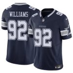 Dallas Cowboys #92 Quinnen Williams Navy 2025 F.U.S.E Vapor Untouchable Limited Stitched Jersey
