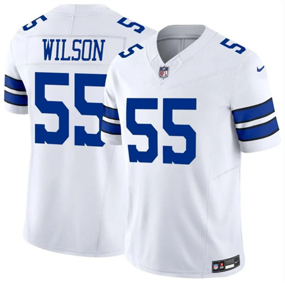 Dallas Cowboys #55 Logan Wilson White 2025 F.U.S.E Vapor Untouchable Limited Stitched Jersey