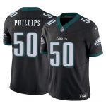 Philadelphia Eagles #50 Jaelan Phillips Black 2025 F.U.S.E. Vapor Untouchable Limited Stitched Jersey