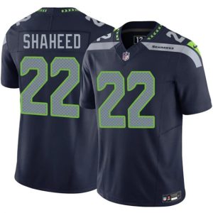 Seattle Seahawks #22 Rashid Shaheed Navy 2025 F.U.S.E. Vapor Untouchable Limited Stitched Jersey