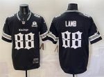 Dallas Cowboys #88 CeeDee Lamb Black 2025 F.U.S.E. 'Gothic Lone Star Edition' With Established In 1960 Patch Vapor Limited Stitched Jersey