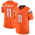 Denver Broncos #11 Troy Franklin Orange 2025 F.U.S.E. Vapor Limited Stitched Jersey