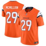 Denver Broncos #29 Ja'Quan McMillan Orange 2025 F.U.S.E. Vapor Limited Stitched Jersey