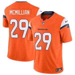 Denver Broncos #29 Ja'Quan McMillan Orange 2025 F.U.S.E. Vapor Limited Stitched Jersey