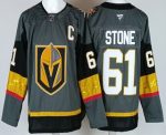 Vegas Golden Knights #61 Mark Stone Gray Authentic Jersey