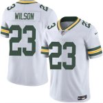 Green Bay Packers #23 Emanuel Wilson White 2025 Vapor Untouchable Limited Stitched Jersey
