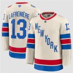 New York Rangers #13 Alexis Lafreniere Cream 2026 Winter Classic Stitched Jersey