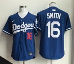 Los Angeles Dodgers #16 Will Smith Royal Limited Stitched Jersey