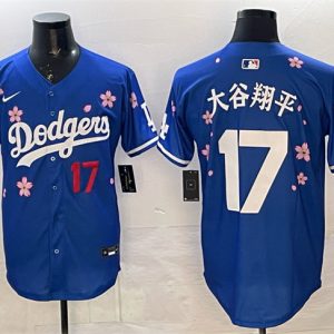 Los Angeles Dodgers #17 ´ó¹ÈÏèÆ½ Royal 2025 World Series Champions Patch Tokyo Series Limited Stitched Jersey