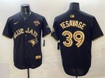 Toronto Blue Jays #39 Trey Yesavage Black Gold 2025 American League Champions Limited Stitched Jersey