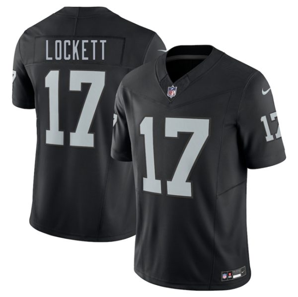 Las Vegas Raiders #17 Tyler Lockett Black 2025 F.U.S.E. Vapor Untouchable Limited Stitched Jersey