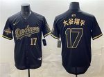 Los Angeles Dodgers #17 ´ó¹ÈÏèÆ½ Black Gold 2025 World Series Champions Patch Limited Stitched Jersey