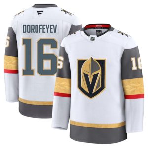 Vegas Golden Knights #16 Pavel Dorofeyev White Away Authentic Jersey