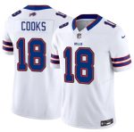 Buffalo Bills #18 Brandin Cooks White 2025 F.U.S.E. Vapor Untouchable Limited Stitched Jersey