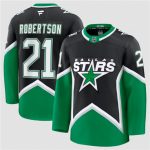 Dallas Stars #21 Jason Robertson Black 2025-26 Alternate Stitched Jersey
