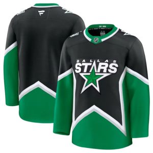 Dallas Stars Blank Black 2025-26 Alternate Stitched Jersey