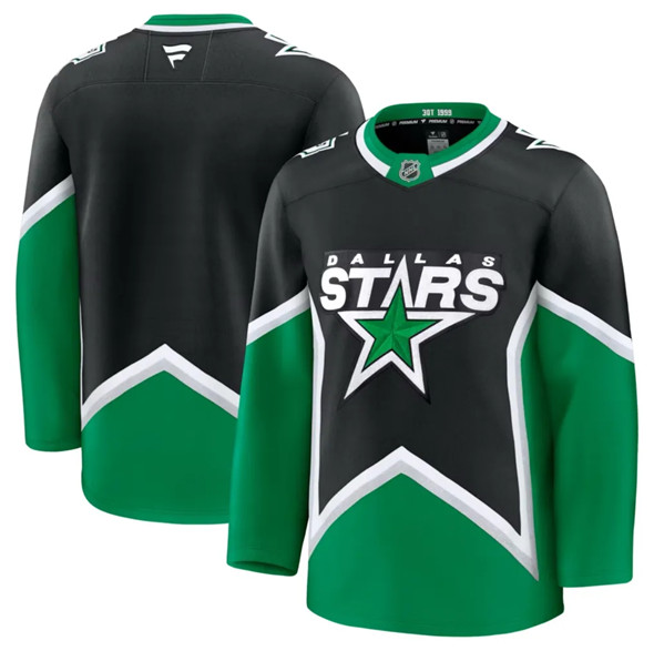 Dallas Stars Blank Black 2025-26 Alternate Stitched Jersey